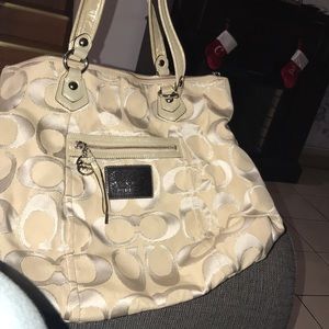 Authentic Large Coach Purse